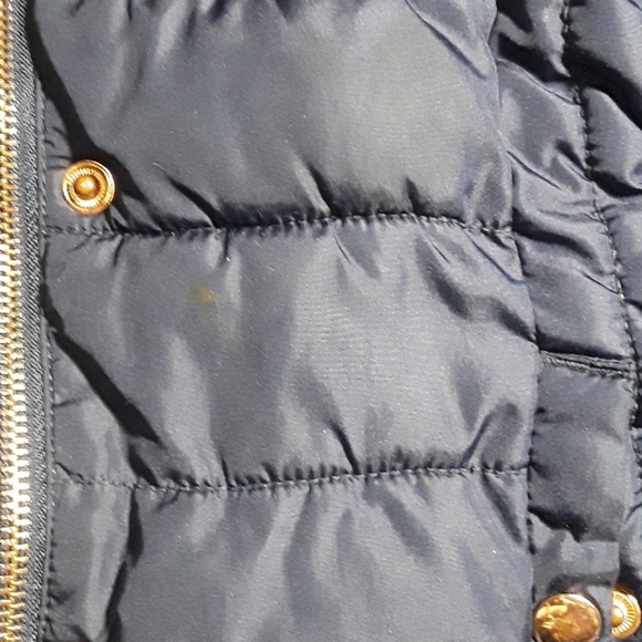 Old Navy navy blue puffer coat - Picture 3 of 12